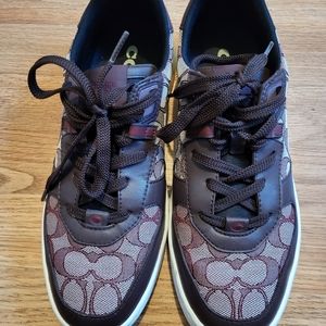 Coach mens sneakers  size 9